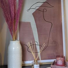 Dried Pampas Grass Dyed Pink