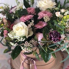 Mother's Day Hat Box Flowers